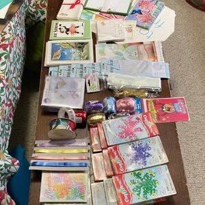 Colorful Celebration  Wrap and Ribbon supply Collection